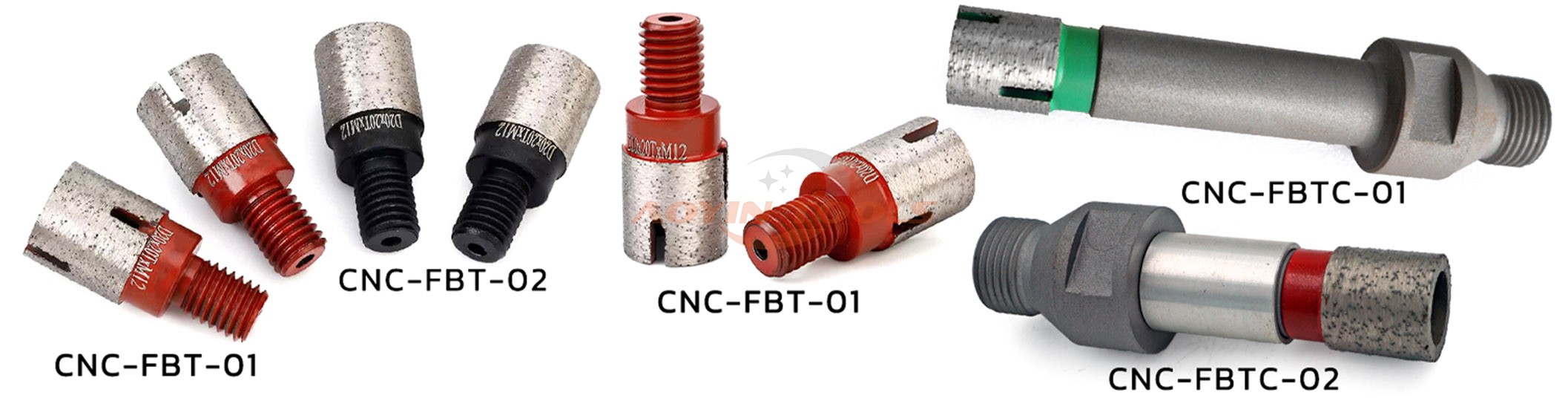 Incremental Cutting Finger Bit Tips