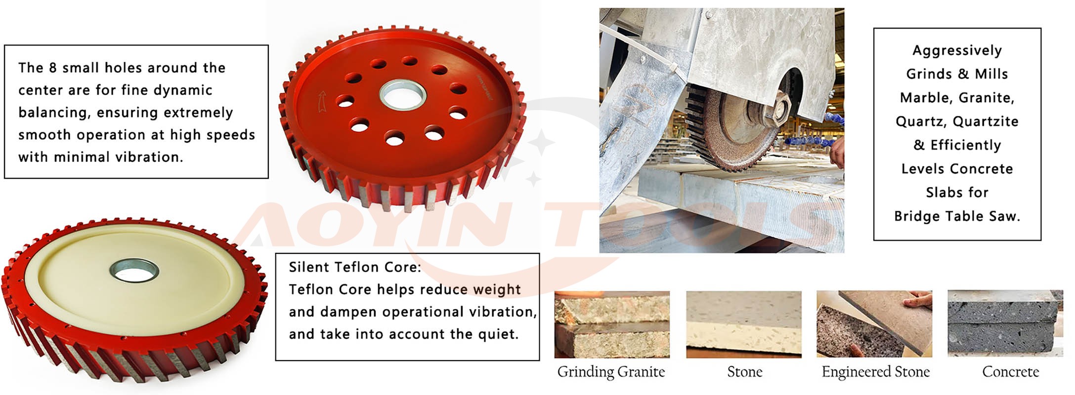 Nylon Silent Calibrating Wheel