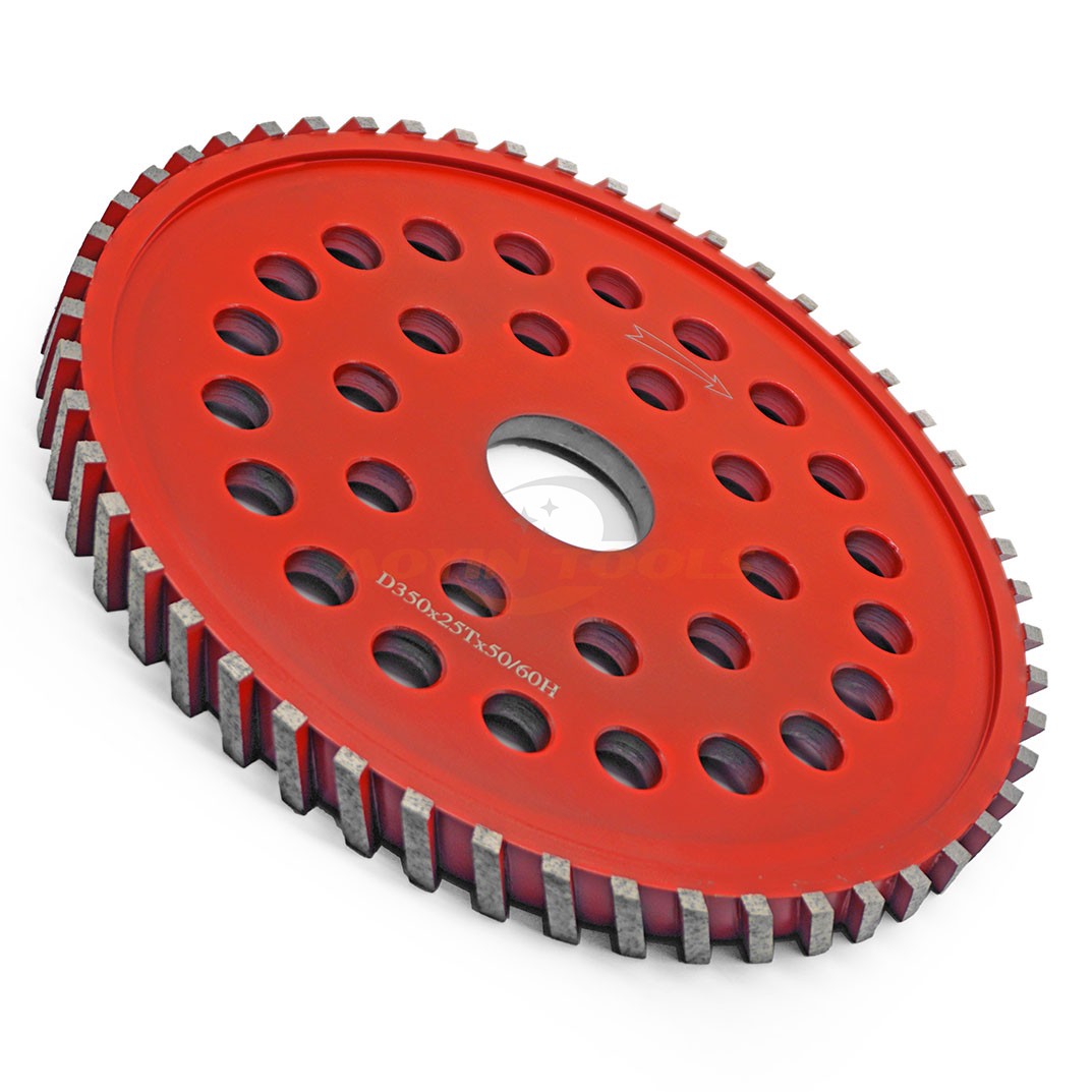 Diamond Milling Calibrating Wheel with Small Holes