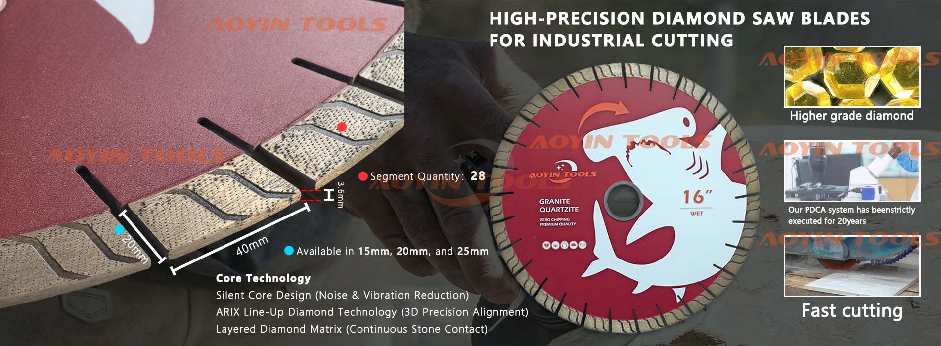 Diamond Silent Saw Blade
