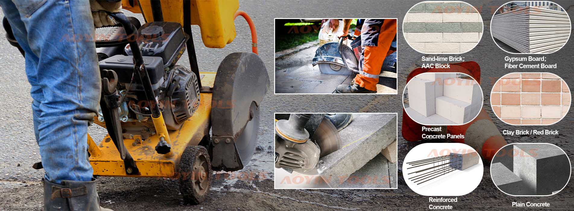 concrete cutting saw blade