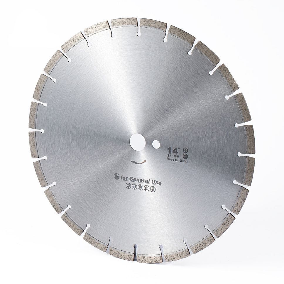 Laser Segmented Saw Blade For Cured Concrete Stone and Hard Material