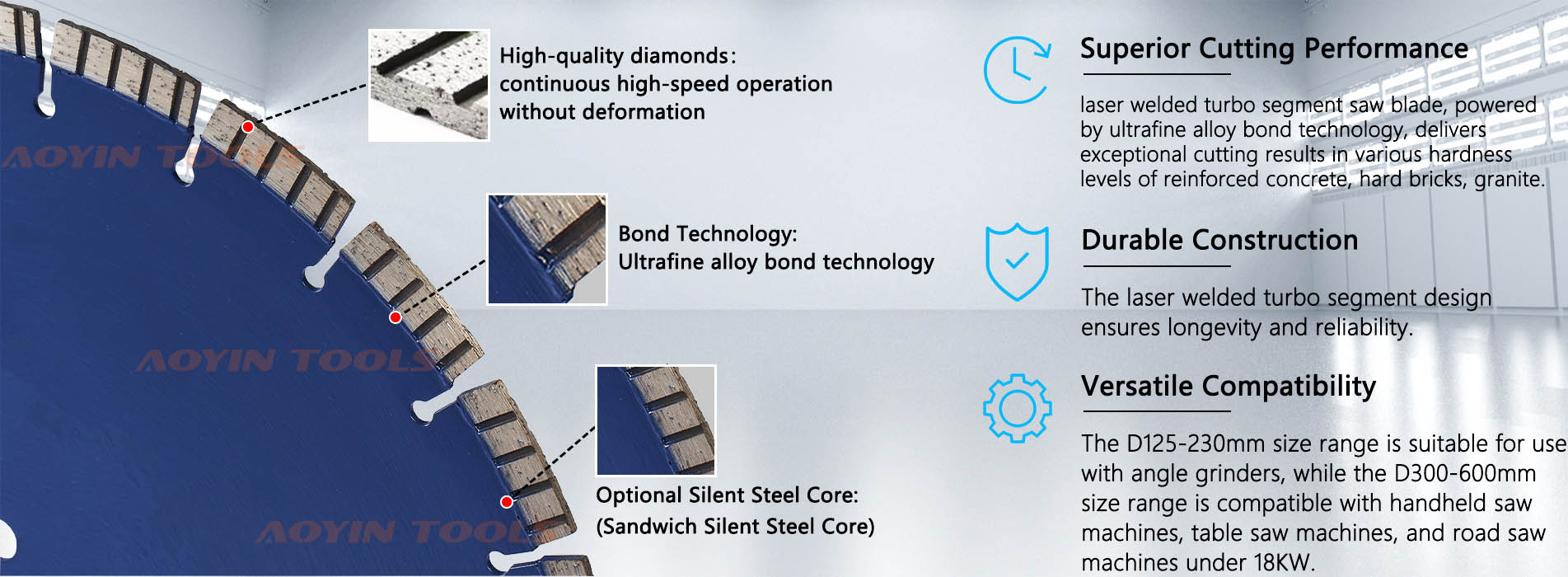 Saw Blade For Concrete Cutting