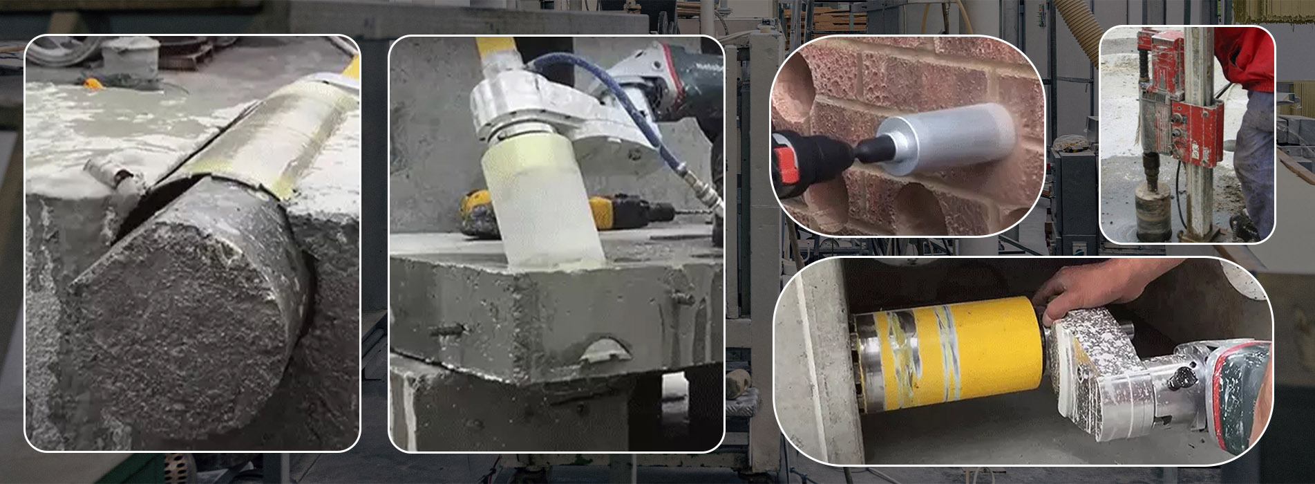 diamond-core-bit-cutting-steel-rebar  Alt  Diamond core bits for rebar drilling through reinforced concrete effectively